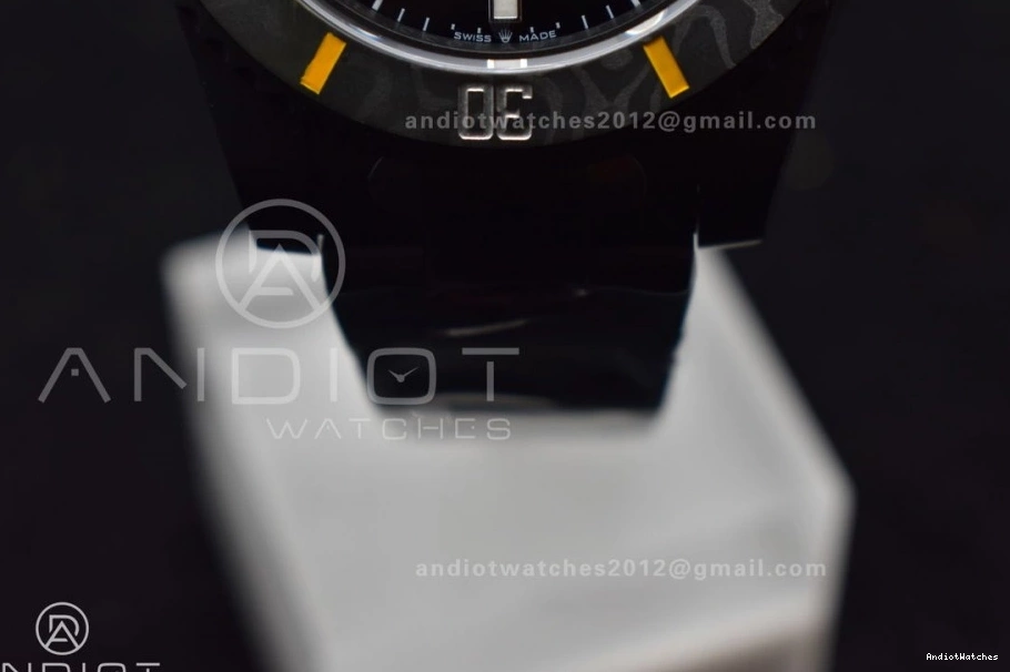 DLC VSF Popular Submariner VS Bracelet on Yellow DLC Best Black Edition DIW Dial 1:1 476 0416